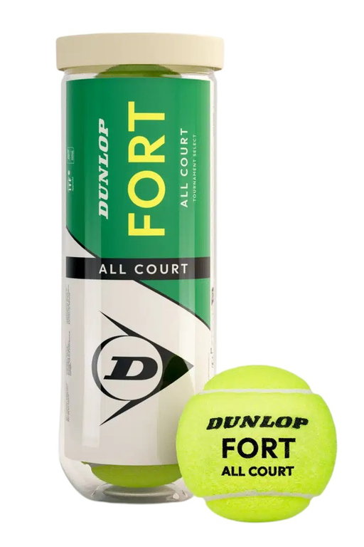 Dunlop Tennis Balls Fort Allcourt TS Can of 3